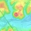 Mappa topografica Landskrone, altitudine, rilievo