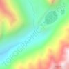 Mappa topografica Cutatambo, altitudine, rilievo