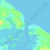 Mappa topografica Puerto de Mensabe, altitudine, rilievo