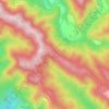 Mappa topografica Morni, altitudine, rilievo