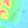 Mappa topografica Schiavo, altitudine, rilievo