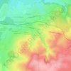 Mappa topografica Aux Chasaux, altitudine, rilievo