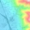 Mappa topografica Stoney Brook, altitudine, rilievo
