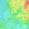 Mappa topografica Niederhaverbeck, altitudine, rilievo