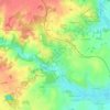 Mappa topografica Le Champ-Saint-Père, altitudine, rilievo