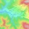 Mappa topografica Pieve San Lorenzo, altitudine, rilievo