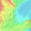 Mappa topografica Pieve Vecchia, altitudine, rilievo