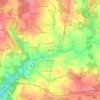 Mappa topografica Jabreilles, altitudine, rilievo