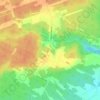 Mappa topografica Saint-Pons, altitudine, rilievo