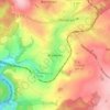 Mappa topografica Breitenau, altitudine, rilievo