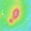 Mappa topografica Азов-Гора, altitudine, rilievo