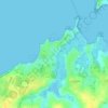 Mappa topografica Quimiac, altitudine, rilievo