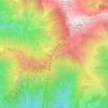 Mappa topografica Piana di Vigezzo, altitudine, rilievo