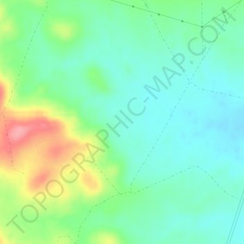 Mappa topografica El Algarrobo, altitudine, rilievo