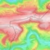 Mappa topografica Froidevaux, altitudine, rilievo