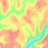 Mappa topografica Helen Furnace, altitudine, rilievo