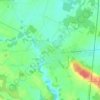 Mappa topografica Sauzé, altitudine, rilievo