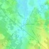 Mappa topografica Eyran, altitudine, rilievo