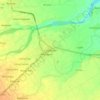 Mappa topografica Cabatuan, altitudine, rilievo