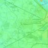 Mappa topografica St. Tönis, altitudine, rilievo
