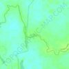 Mappa topografica San Marcos, altitudine, rilievo