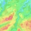 Mappa topografica Prutdorf, altitudine, rilievo