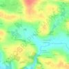 Mappa topografica La Borgnerie, altitudine, rilievo