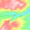 Mappa topografica Quebe, altitudine, rilievo