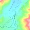 Mappa topografica Rey del Oriente, altitudine, rilievo
