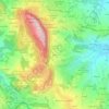 Mappa topografica Prato, altitudine, rilievo