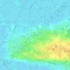 Mappa topografica La Roche Baron, altitudine, rilievo