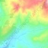 Mappa topografica Ferreirim, altitudine, rilievo