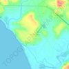 Mappa topografica Borgo Bonsignore, altitudine, rilievo