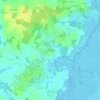 Mappa topografica La Chapelle, altitudine, rilievo
