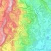 Mappa topografica Castello, altitudine, rilievo