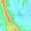 Mappa topografica Ban Sang, altitudine, rilievo