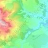 Mappa topografica Pouzols, altitudine, rilievo