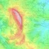Mappa topografica San Giovanni sotto le Penne, altitudine, rilievo