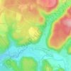 Mappa topografica Le Haut de la Côte, altitudine, rilievo