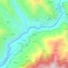 Mappa topografica Gajyo, altitudine, rilievo
