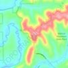 Mappa topografica Wildcat Mountain, altitudine, rilievo