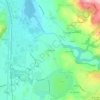 Mappa topografica Saint-Marcel, altitudine, rilievo