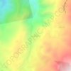 Mappa topografica Jicamarca, altitudine, rilievo
