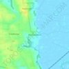 Mappa topografica Wickhampton, altitudine, rilievo