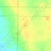 Mappa topografica Blackstone, altitudine, rilievo