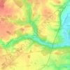 Mappa topografica La Grande Vallée, altitudine, rilievo