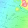 Mappa topografica Inac, altitudine, rilievo