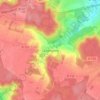 Mappa topografica Grosrouvre, altitudine, rilievo