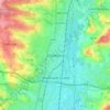 Mappa topografica Cheshunt, altitudine, rilievo