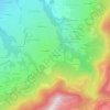 Mappa topografica Les Decampaux, altitudine, rilievo